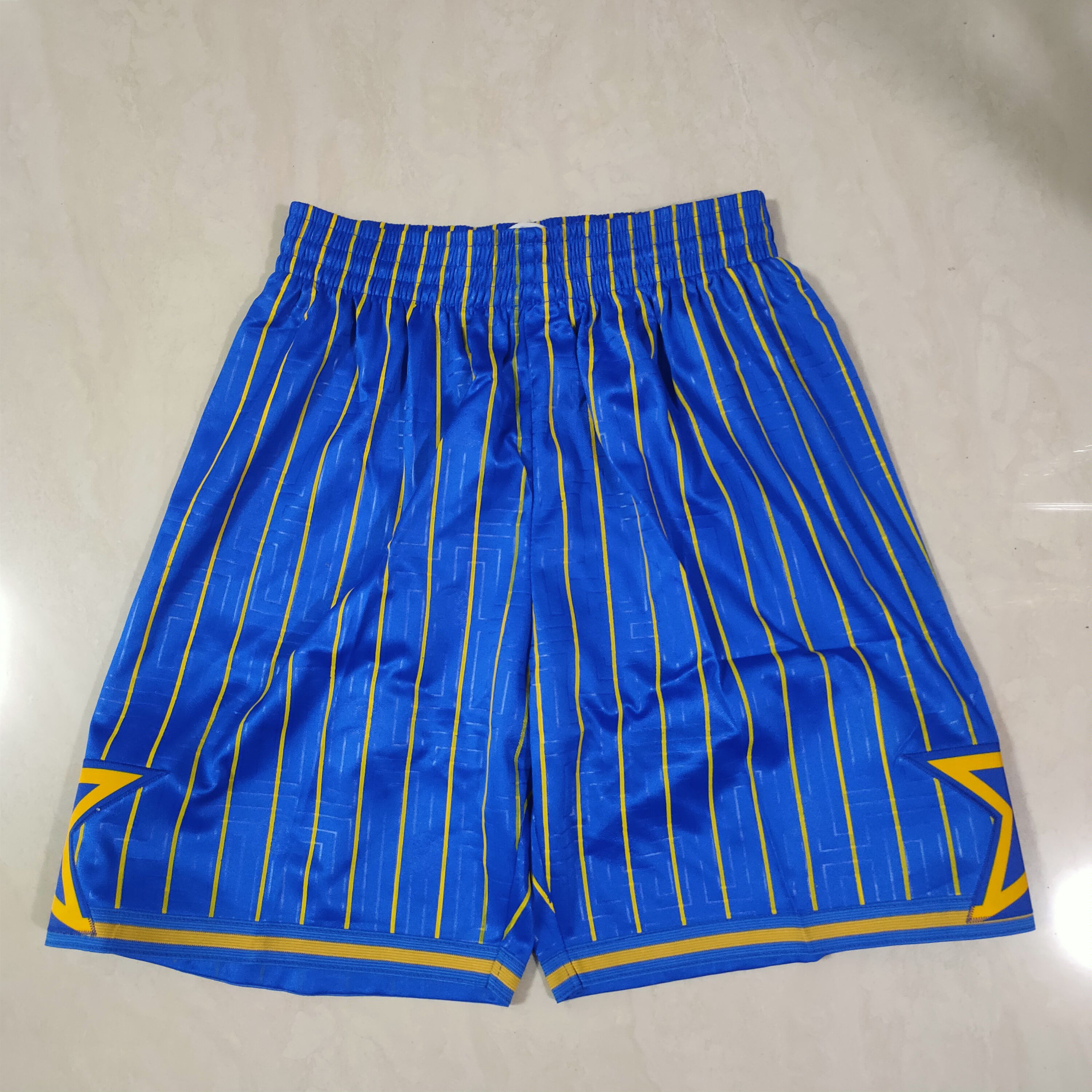 Men NBA Orlando Magic Blue Shorts 0416->milwaukee bucks->NBA Jersey